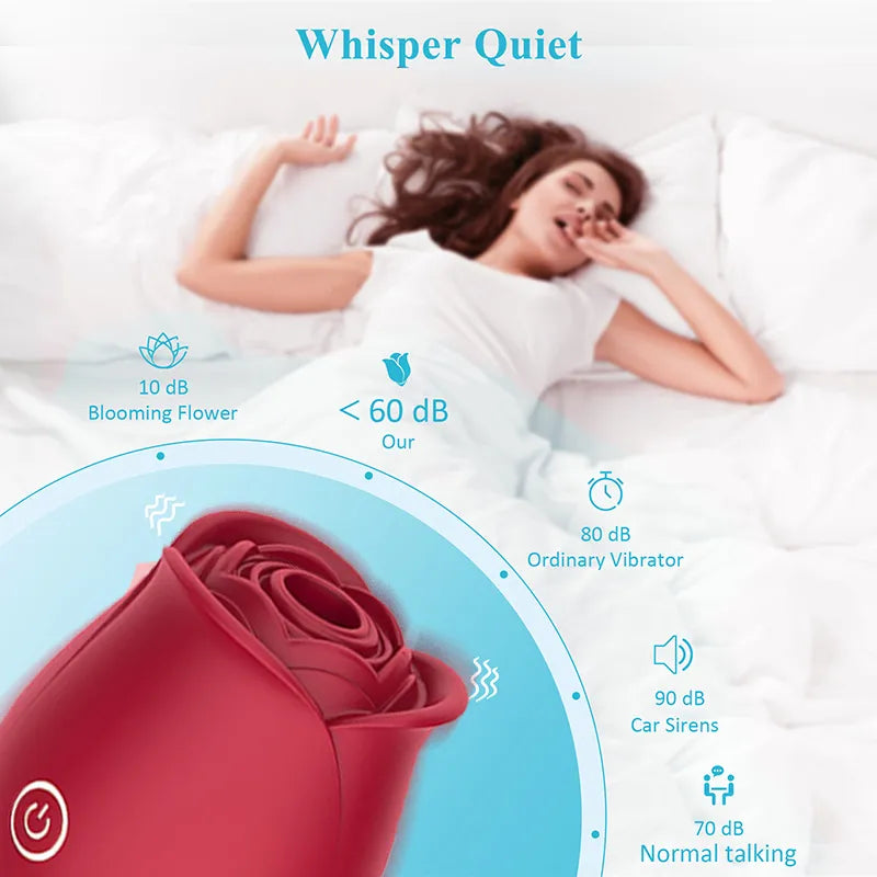 Rose Clitoral Sucking Vibrator