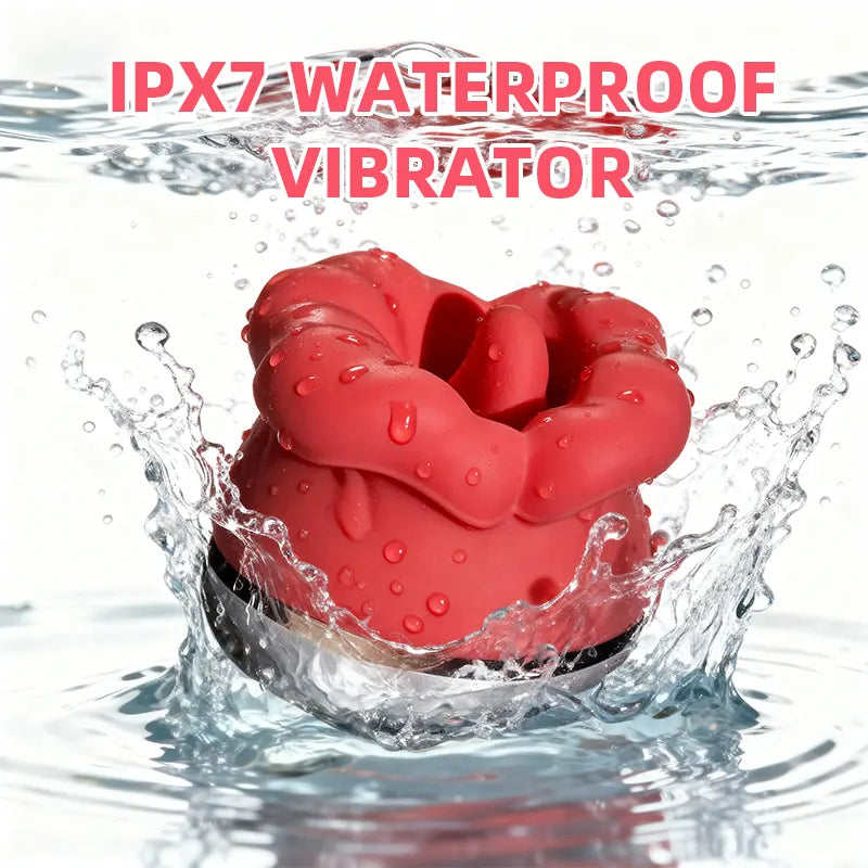 Rose Tongue Suction Vibrator