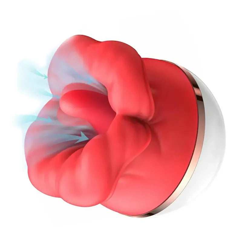 Rose Tongue Suction Vibrator