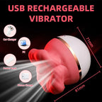 Rose Tongue Suction Vibrator