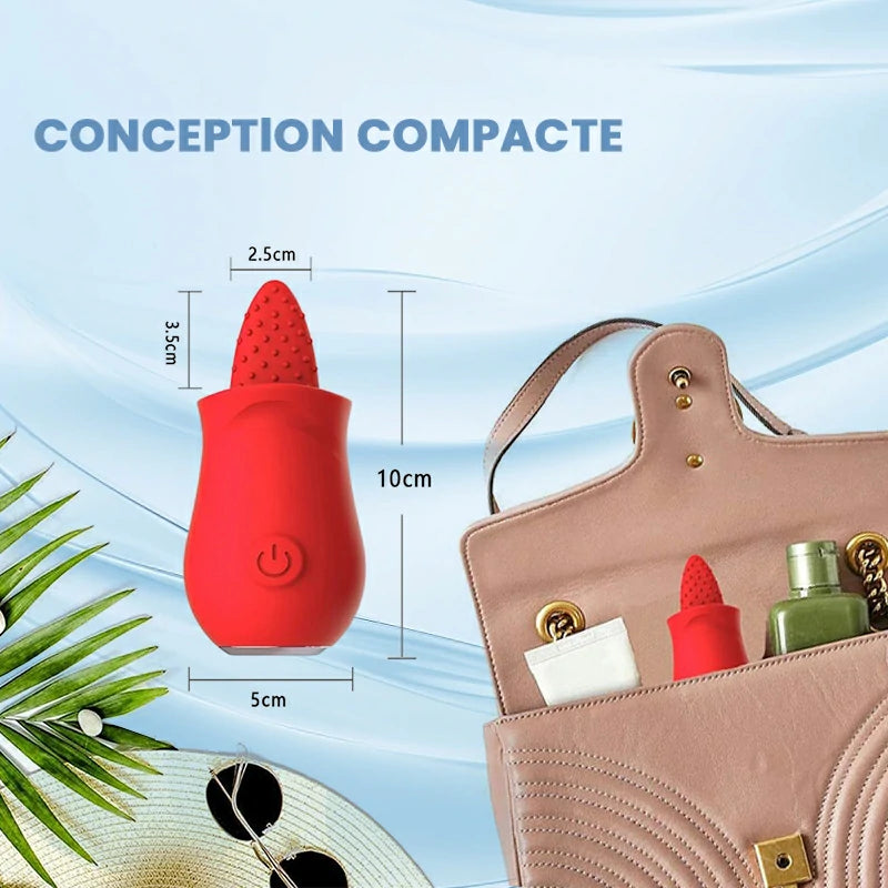 Rose Licking Vibrator for Intimate Bliss