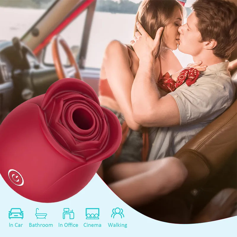 Rose Clitoral Sucking Vibrator