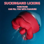 Rose Tongue Suction Vibrator