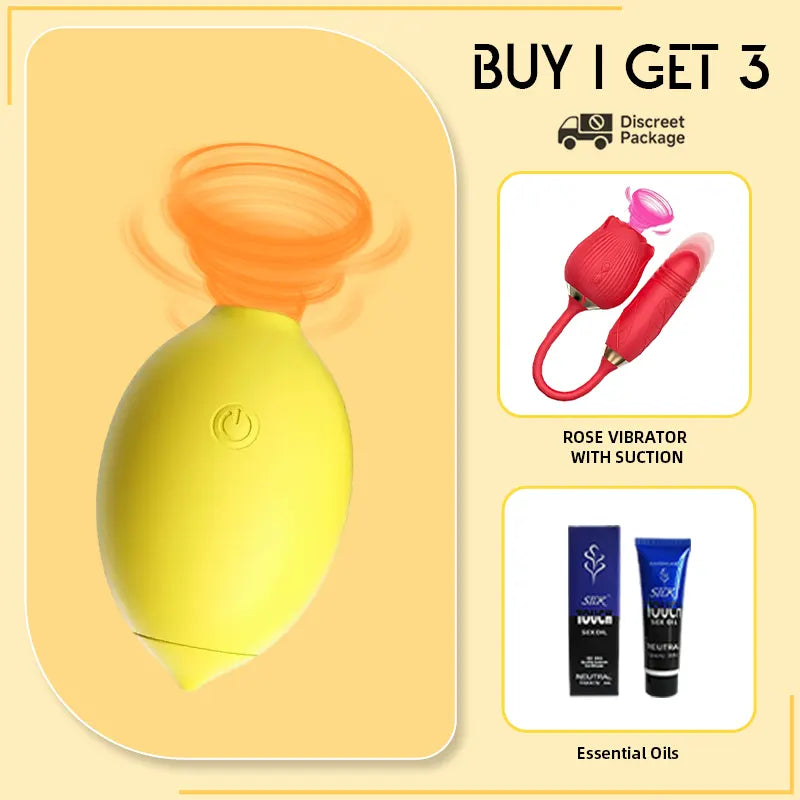 Little Lemon Sucking Vibrator