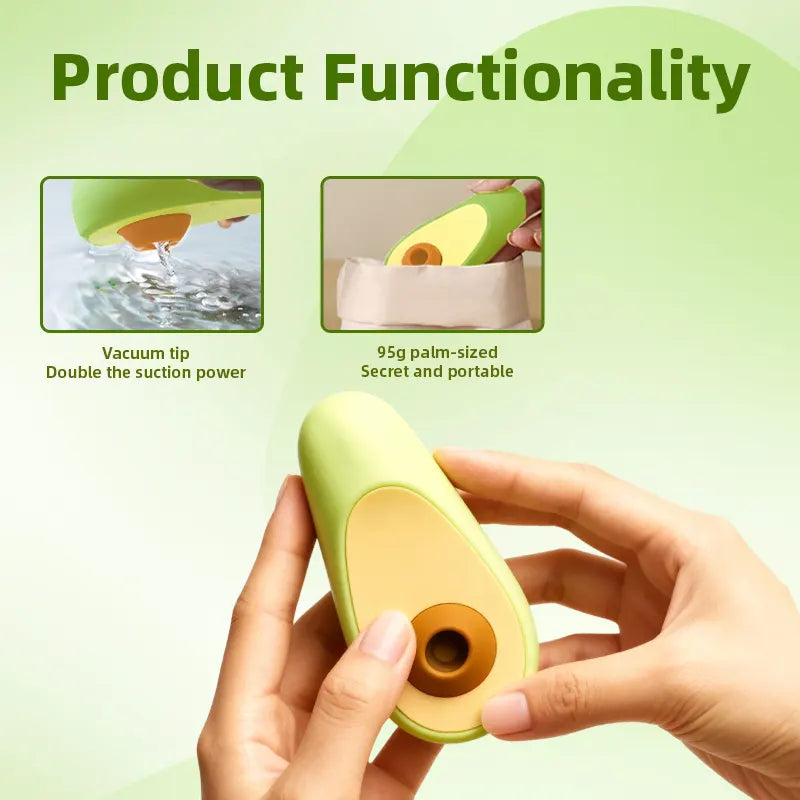 Avocado Clitoral Suction Massager