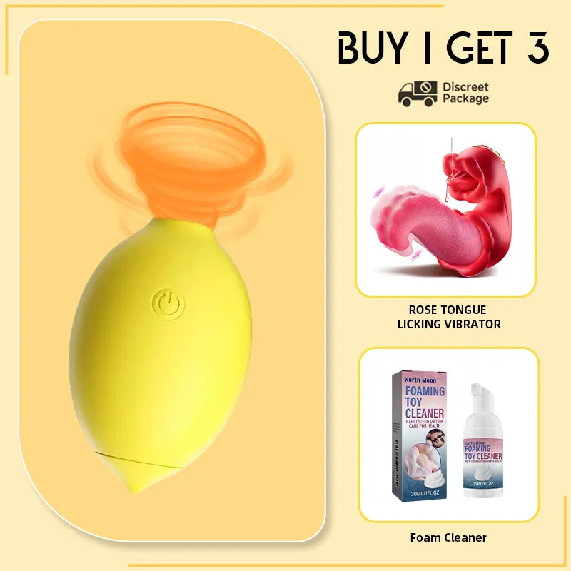 Little Lemon Sucking Vibrator